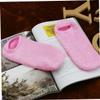 2 Pairs Moisturizing Gel Gloves, Cotton and Gel, Pink view 3