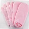 2 Pairs Moisturizing Gel Gloves, Cotton and Gel, Pink view 4