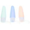 3-Pack 90 mL Silicone Travel Bottles for Toiletries and Shampoo view 1