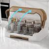 Baby Bottle Storage Box with Removable Drip Tray view 2