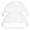Silicone Hair Highlighting Caps, 2-Pack with Drawstrings, Pink view 1