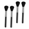 4-Piece Black Acrylic Nail Powder Applicators for Manicure view 1