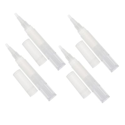Empty 4 ml Cosmetic Pens, 4-Pack, Refillable ABS Pens for Eyelashes