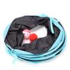 Polyester Cat Tunnel Toy with Crinkle Paper and Rattle Ball view 3