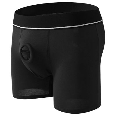 Women's Strap-On Harness Boxer with Silicone O-Ring