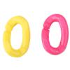 Plastic Bird C Clips Hook Chain Connectors DIY Parrot Toy 100pcs view 2