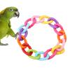 Plastic Bird C Clips Hook Chain Connectors DIY Parrot Toy 100pcs view 4