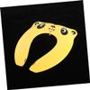 Foldable Children's Toilet Trainer Ring, ABS, Yellow view 4