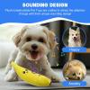 Banana Dog Toy - Puppy Chew Toy view 2