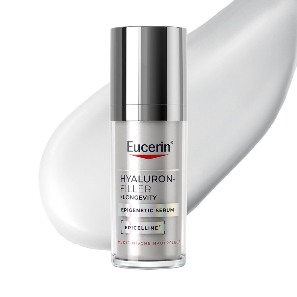 Eucerin Hyaluron-Filler +Longevity Epigenetic Serum 30 ml, Face Serum