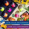 Hallingers Genuss Manufaktur Spice Christmas Gift Set – 5 World Spices in Gift Box with Recipe Booklet “Happy New Year Color” view 3
