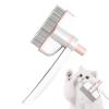 Pet Grooming Comb with Rotating Head and Release Button view 1