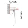 Pet Grooming Comb with Rotating Head and Release Button view 2