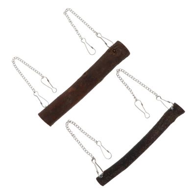 GRIRIW 2-Piece Bird Perch Stand Swing Toy