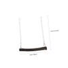 GRIRIW 2-Piece Bird Perch Stand Swing Toy view 2