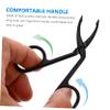 VINTORKY Stainless Steel Eyebrow and Facial Hair Tweezers, 6-Pack view 3