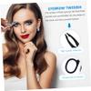 VINTORKY Stainless Steel Eyebrow and Facial Hair Tweezers, 6-Pack view 4