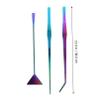 FONDOTIN 3-Piece Stainless Steel Aquarium Tool Set for Aquascaping view 2