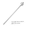 SEWOART Stainless Steel Dog Tie-Out Stake with 360-Degree Swivel Ring view 2
