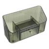 Green Cosmetic Storage Box with Drawer, PS/ABS, Multiple Pieces view 1