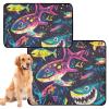 Washable, Non-Slip Dog Mat for Pet Beds, 61 x 91.4 cm + 91.4 x 106.7 cm, 2-Pack view 1
