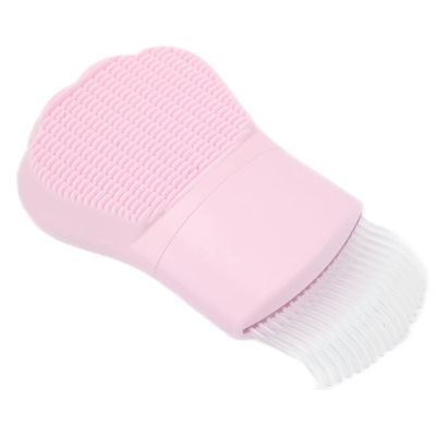 OKOVO Pet Hair Comb - Multifunctional Grooming Tool for Cats and Dogs (Pink)