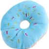 Clockjuan Blue Donut Plush Toy view 1