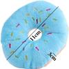 Clockjuan Blue Donut Plush Toy view 4