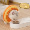 Adjustable Cat Collar, Soft, Post-Surgery, for Kittens, Orange, Size S view 2