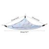DONGKER Guinea Pig Hammock, 2 Pack Double-Sided Rat Summer Hammock view 4