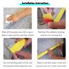 PVC Stair Edge Protector Anti-Slip Strip, Blue, 70 in view 3