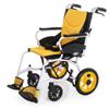 Transport Wheelchair, 13 kg Ultra-Lightweight Folding, 100 kg Capacity, 45 × 41 cm Seat, Yellow view 1