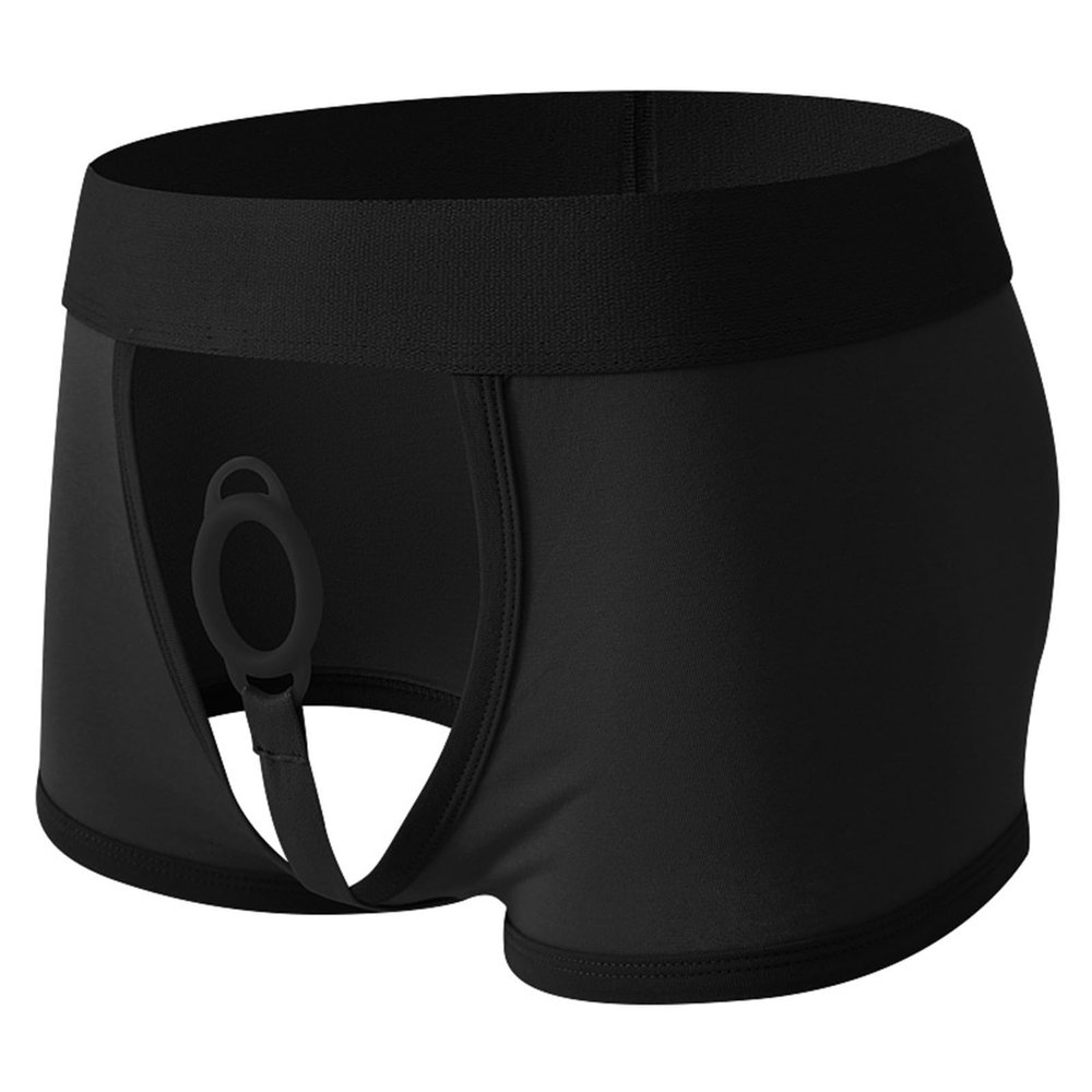 Women's Strap-On Harness Boxer with Silicone O-Ring