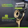 GilletteLabs Razor with Cleaning Element, Champion Gold Edition, with Wall Mount view 3
