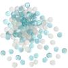 Glass Pebbles, Aqua Mix, 20 mm, 500 g view 1