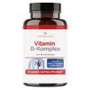 High-Dose Vitamin B Complex from Buckwheat, Vegan Capsules in Glass view 1