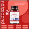 High-Dose Vitamin B Complex from Buckwheat, Vegan Capsules in Glass view 2