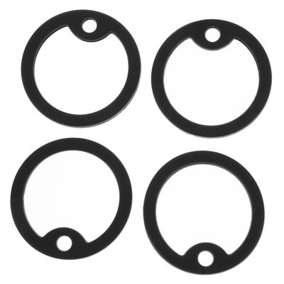 SEWOART 4-Pack Silicone Dog Tag Protectors