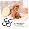 SEWOART 4-Pack Silicone Dog Tag Protectors view 3