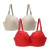 cfpqv Women's Lace Underwire Bra, Sizes 34/75–44/100, B–E Cups, Dark Blue, 105E view 1