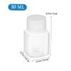 CHILDWEET 20 Refillable PET Bottles, 30 mL, Square, Leakproof view 2