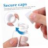 CHILDWEET 20 Refillable PET Bottles, 30 mL, Square, Leakproof view 3