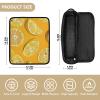 KLL 2-in-1 Hair Tool Organizer & Heat-Resistant Mat, Portable Travel Case for Flat Irons, Straighteners, Curling Irons, Beauty-Ugli, Fruit, Orange view 4