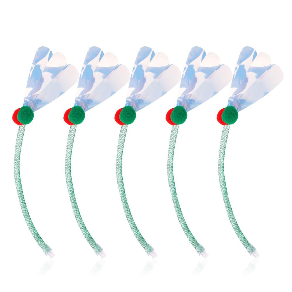 Gosknor 5-Pack Interactive Cat Ball Tails