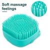 Silicone Pet Bath Brush with Shampoo Dispenser view 3
