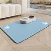 Pet Feeding Mat for Dogs and Cats (Blue, 30x40cm) view 1