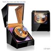 PYYLTTP Wendler Automatic Watch Winder Box for 2 Watches with LED Lighting, Watch Storage Box, 5 Rotation Modes (C) view 2