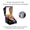 PYYLTTP Wendler Automatic Watch Winder Box for 2 Watches with LED Lighting, Watch Storage Box, 5 Rotation Modes (C) view 4