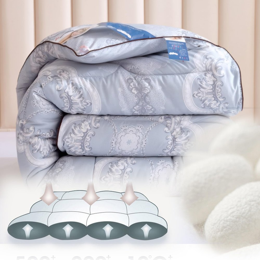 XHCTNN Silk Satin Duvet Bedding, 200 × 230 cm, 3.0 kg