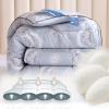 XHCTNN Silk Satin Duvet Bedding, 200 × 230 cm, 3.0 kg view 1